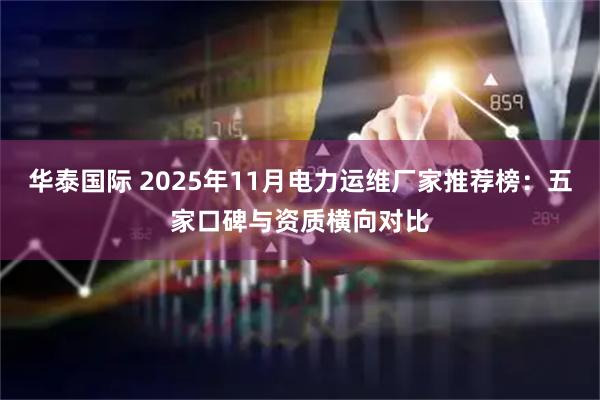华泰国际 2025年11月电力运维厂家推荐榜：五家口碑与资质横向对比