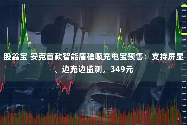 股鑫宝 安克首款智能盾磁吸充电宝预售：支持屏显、边充边监测，349元